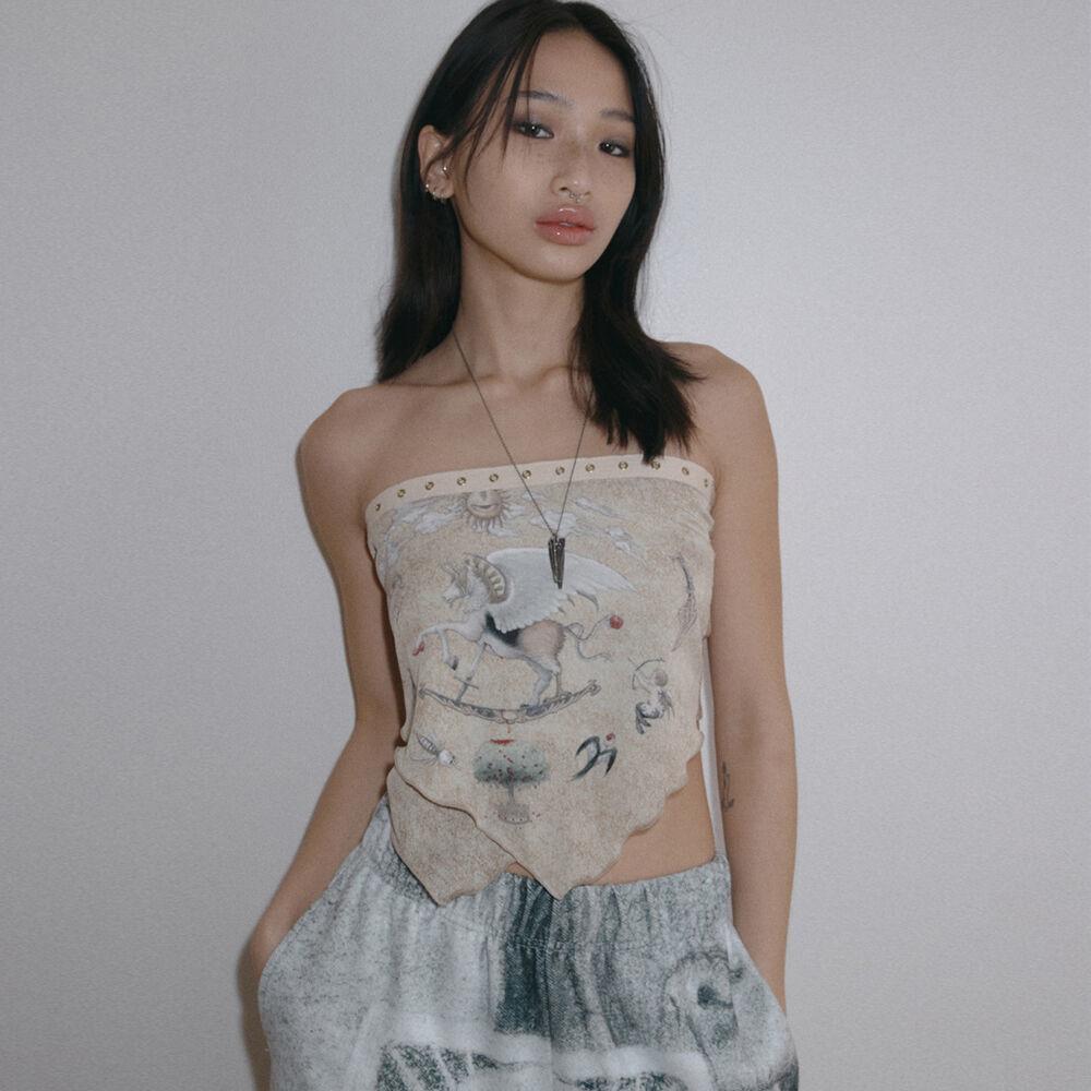 Woody Horse Bandana Top