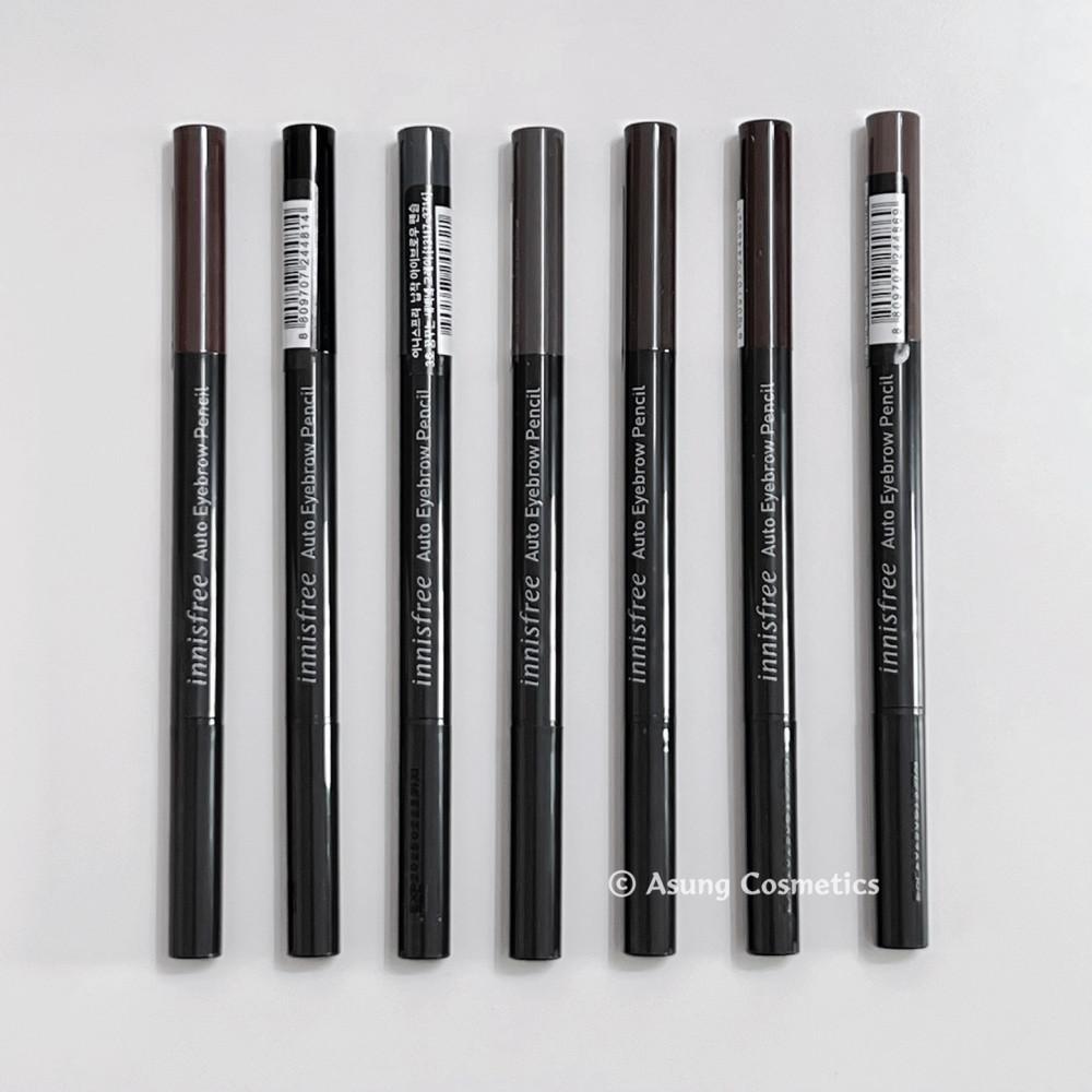 1+1 이니스프리 납작 아이브로우 눈썹펜슬 7색상