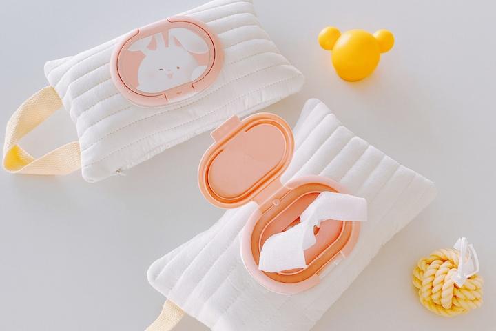 누빔 물티슈파우치 커버 케이스