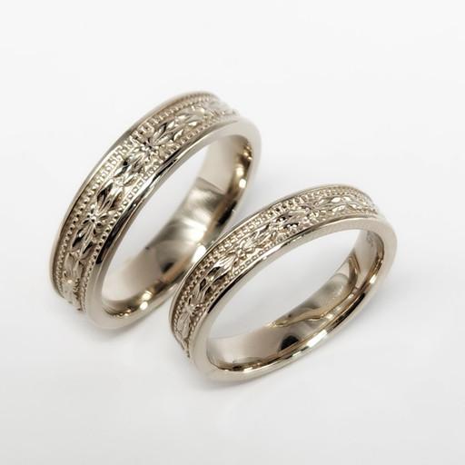 [925실버] 엔틱플라워 (밴딩) 커플링