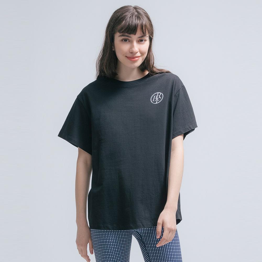 [배럴] 배럴핏 스몰 로고 숏 슬리브 블랙 (BI2WFSS04BLK)