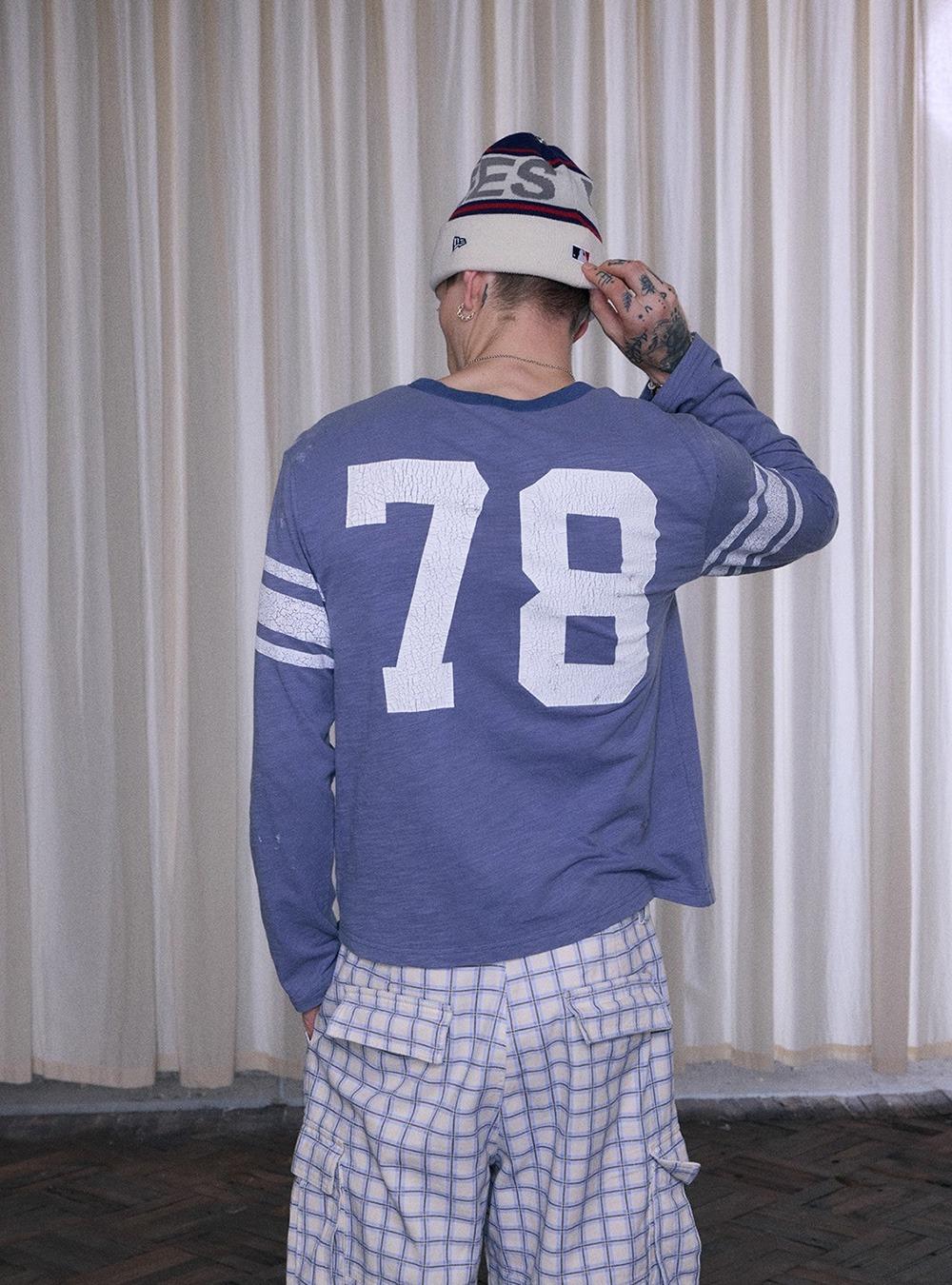 Printed Cotton Long Sleeve T-Shirt