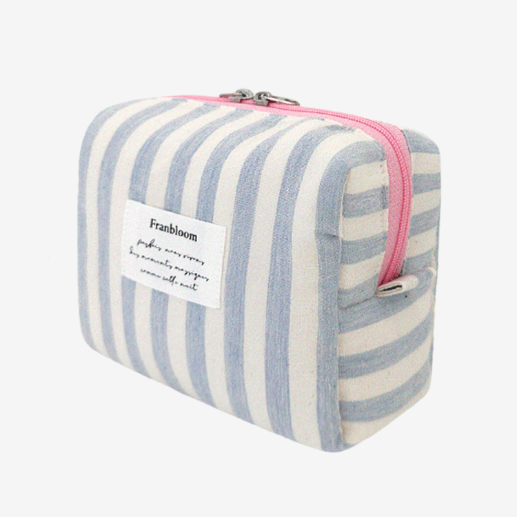 오닝 스트라이프 박스 파우치