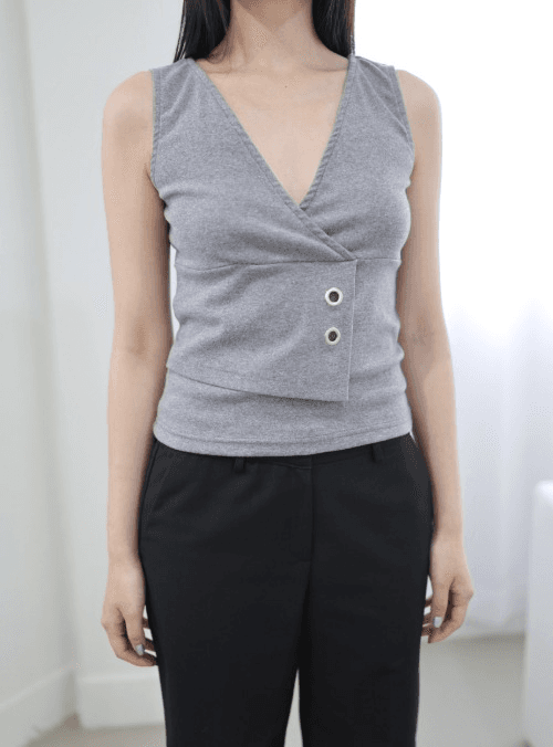 Aylet Top, gray