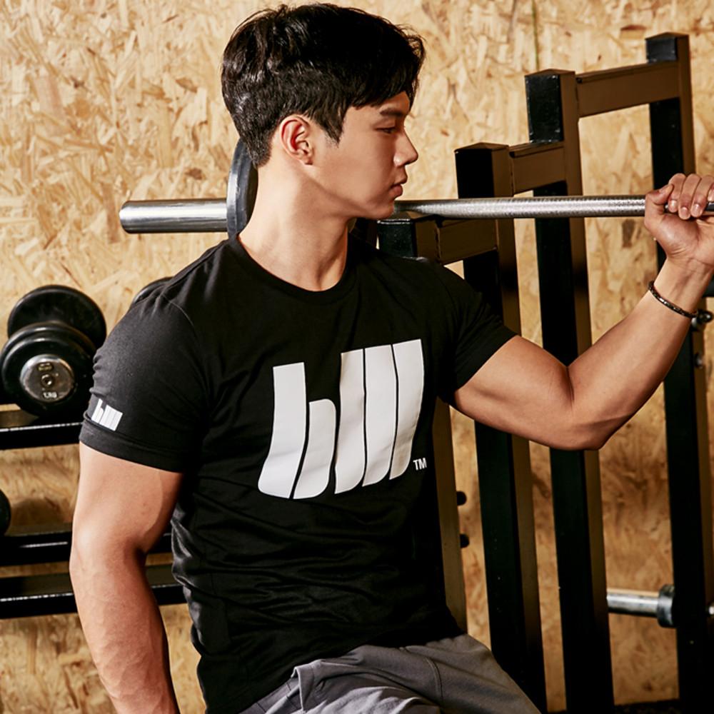 남자 머슬핏 헬스 티셔츠 헬스복 짐웨어