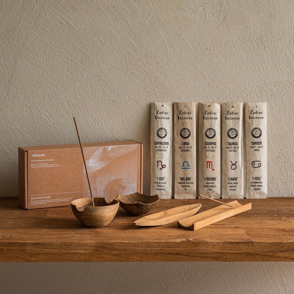 Sage Incense Holder 세이지 인센스 홀더