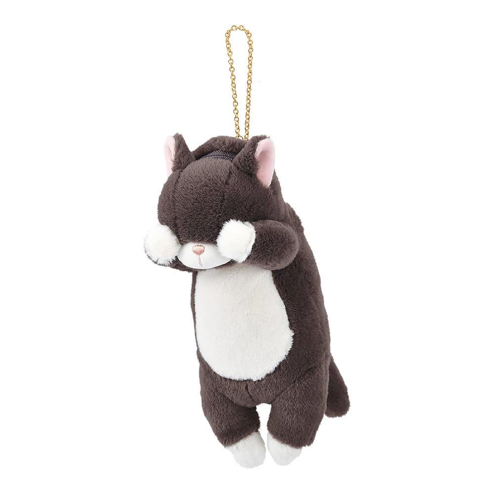 리브하트 카드지갑 쿠비네코 파우치형 키링 미니파우치 22cm 쿠로네코