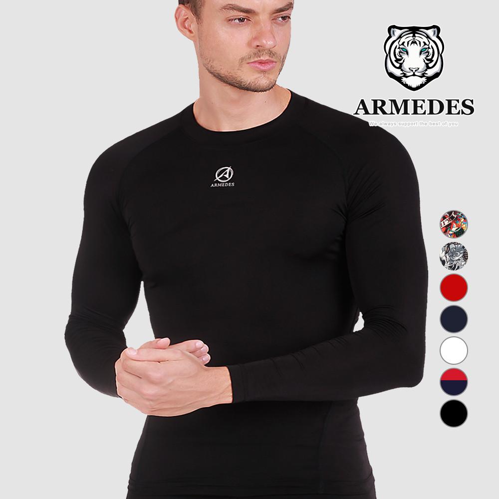 아르메데스 남성용 언더레이어 긴팔 테크핏 AR-141