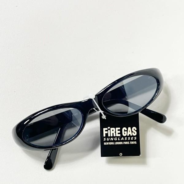 90s Fire Gas Two-Tone Sporty Frame Sunglasses