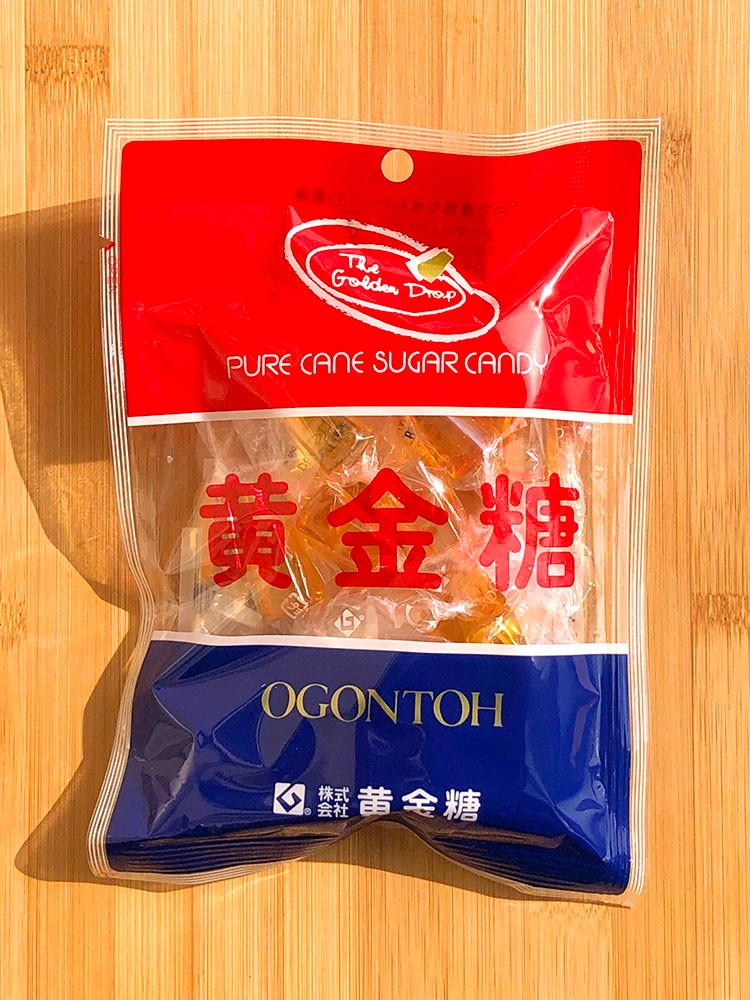 [ 오우곤토 ] 황금당 추억의 설탕 사탕 130g / 일본사탕