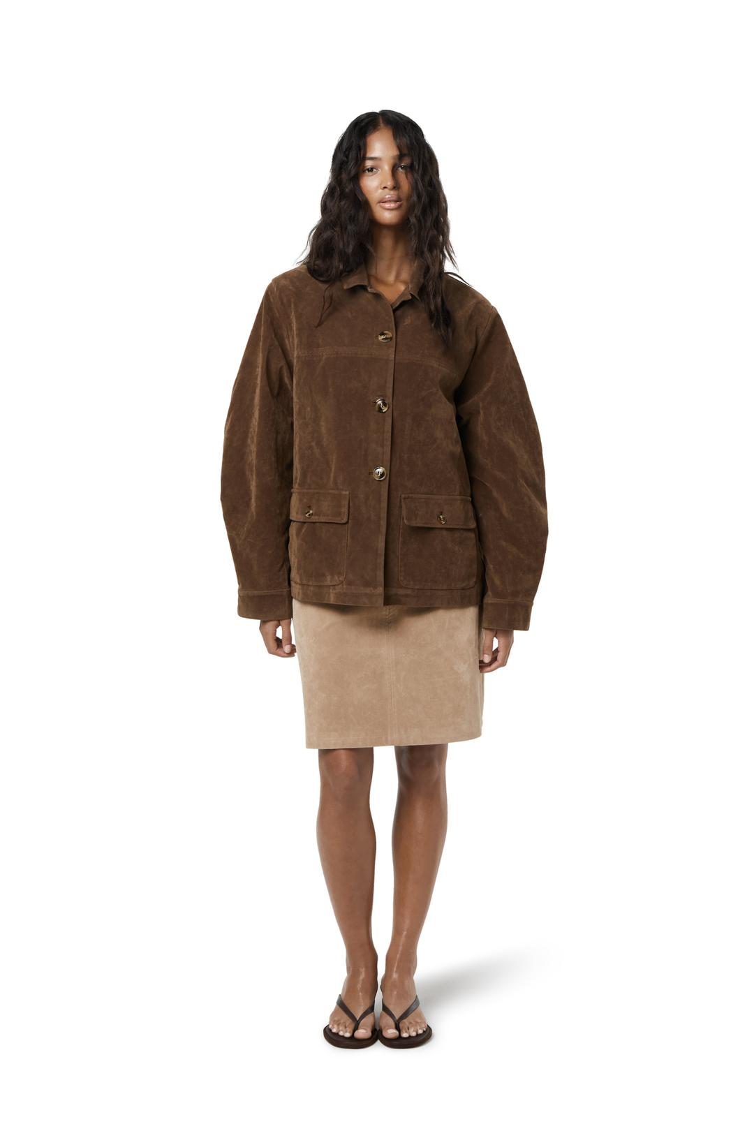 Jackson Faux Suede Blazer - 2XS