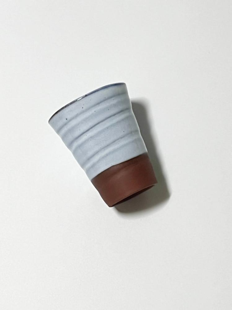 Melting blue cup 홈카페컵 도자기잔 찻잔 미니컵