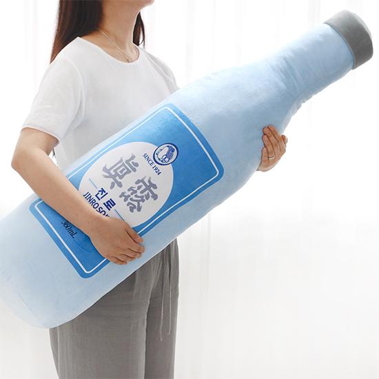 진로 소주병 바디필로우 100cm (톡별)