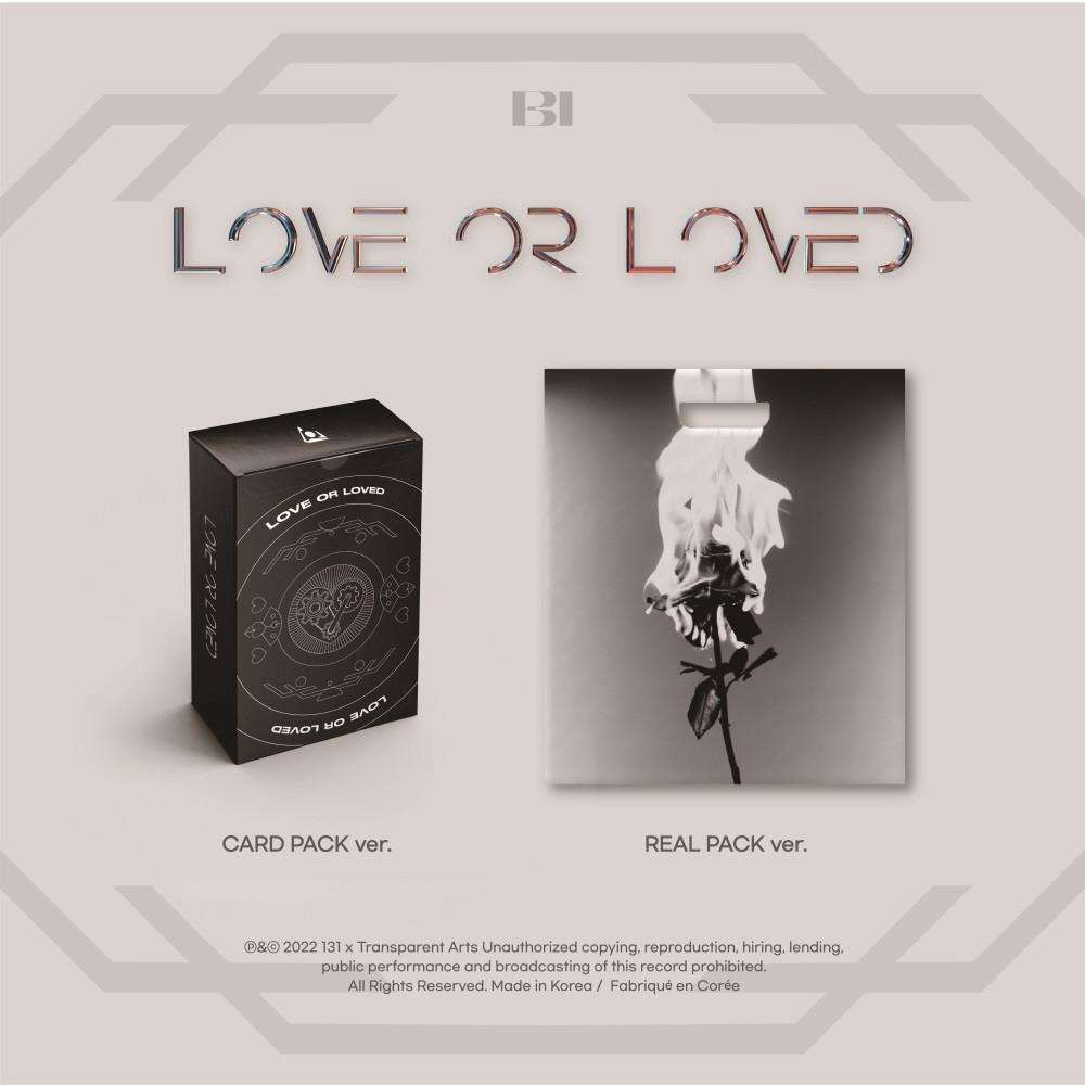 비아이 B.I - Love or Loved Part.1 러브 오어 러브드 CARD PACK 버전