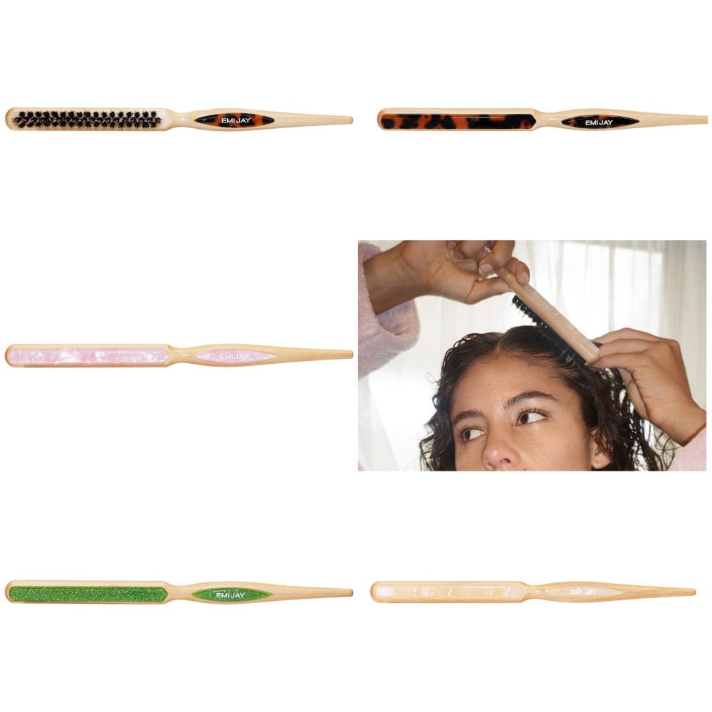 Emi Jay 에미제이 미국 헤어 브러쉬 미니 스타일링 브러시 헤어빗 밤부 5컬러