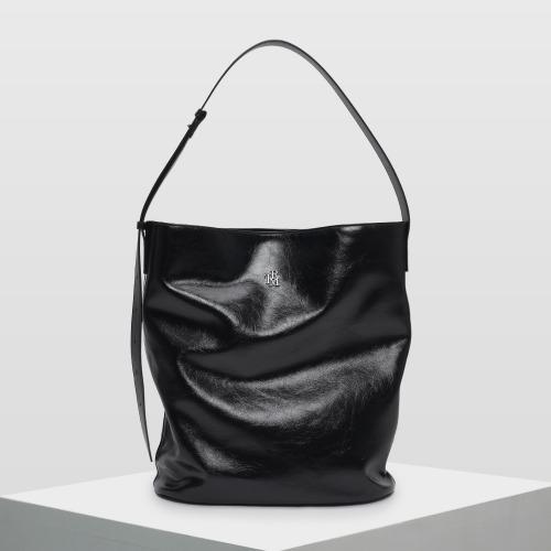 TRM 리사이클 레더 버킷백 T31P