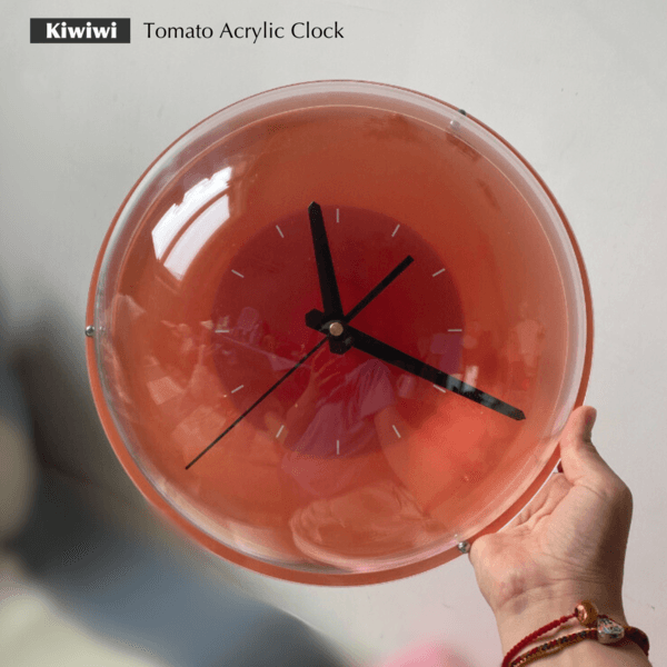 키위위 Tomato Acrylic Clock 토마토 아크릴 시계
