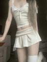 Seiko lace sleeveless top (2color)