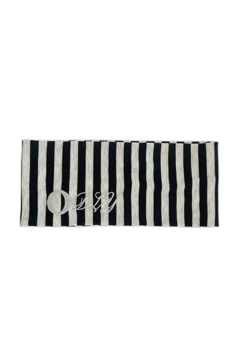 Curve Stripe Headband,  Ashen