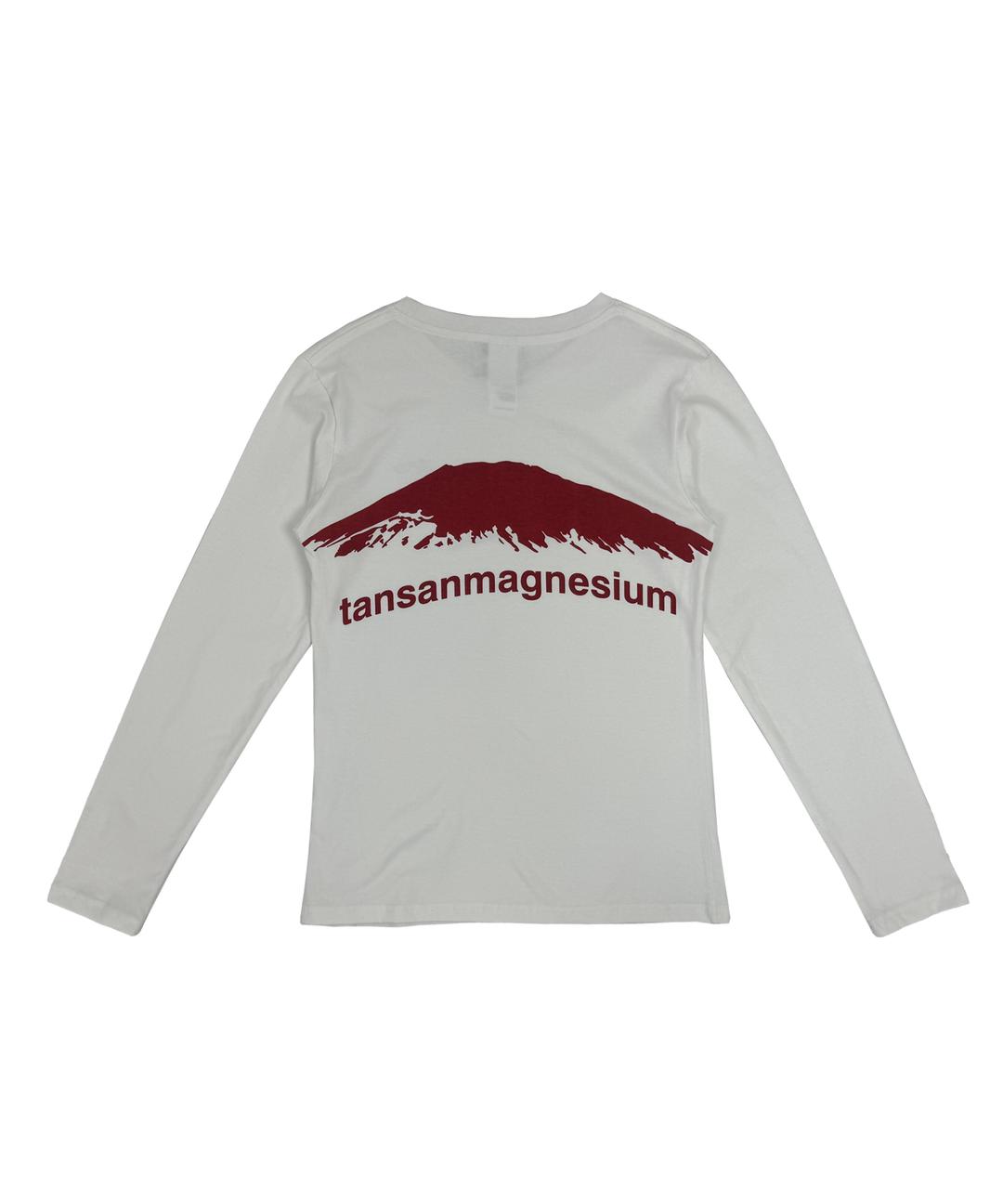 마운틴 롱슬리브 화이트/레드 (우먼)