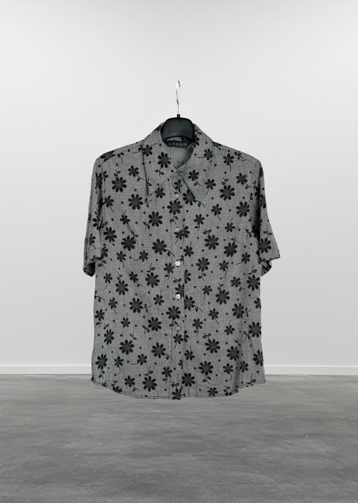 ENERO pattern short sleeve shirt