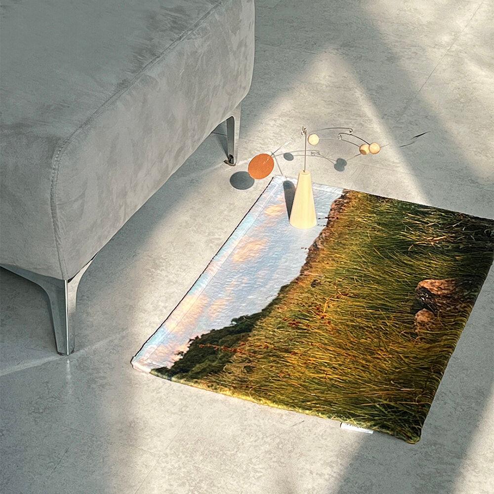 SOFT & COZY PHOTO MAT 소프트 극세사 포토 발매트 - WINDY HILL 언덕