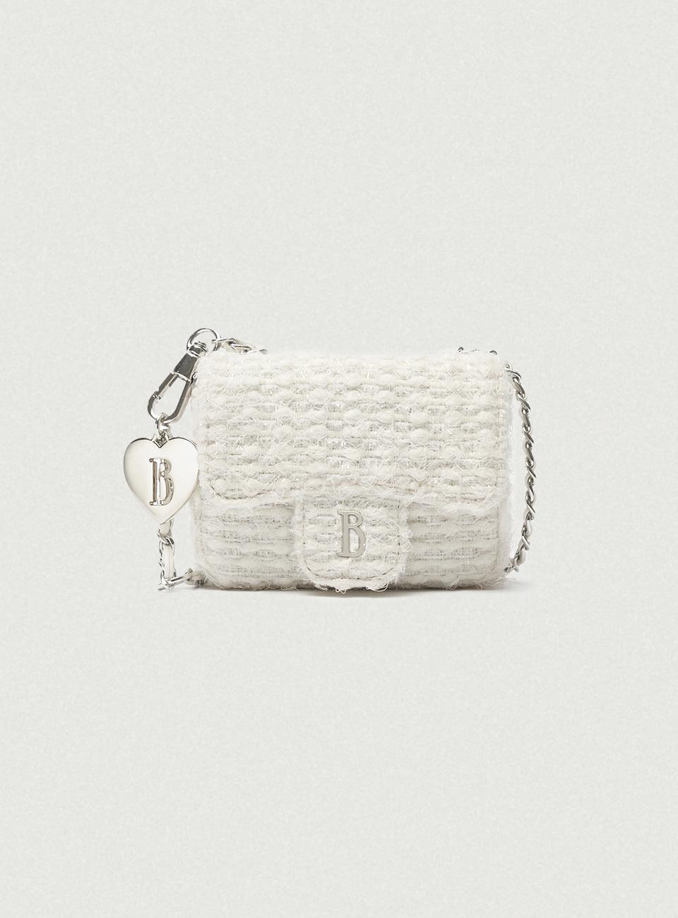 Ivory Tweed Chain Belt Mini Bag [4월 중순 순차 배송]