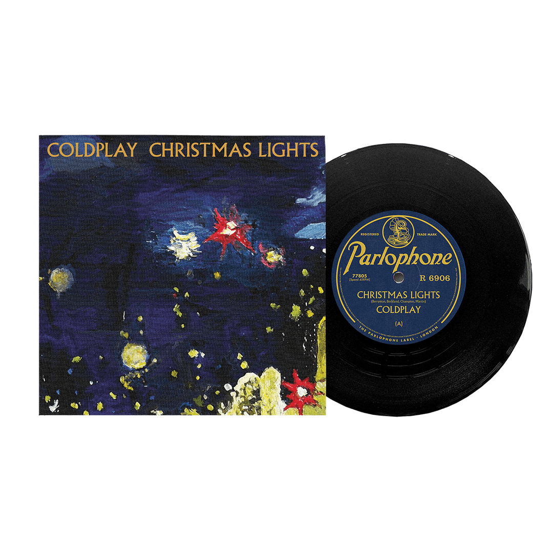 CHRISTMAS LIGHTS - 7" BLACK VINYL