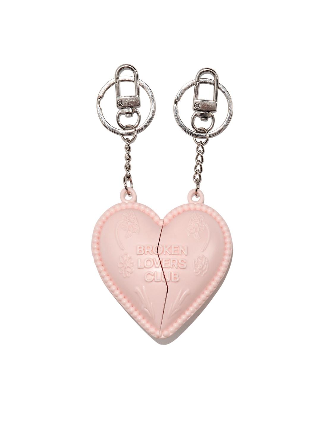BROKEN KEYRING SET (PINK)