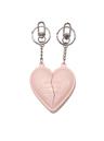 BROKEN KEYRING SET (PINK)