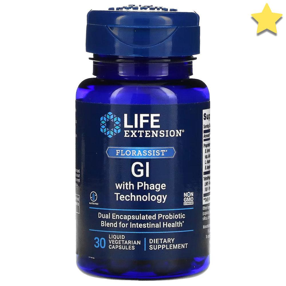 라이프익스텐션 FLORASSIST GI 30 Liquid Capsules