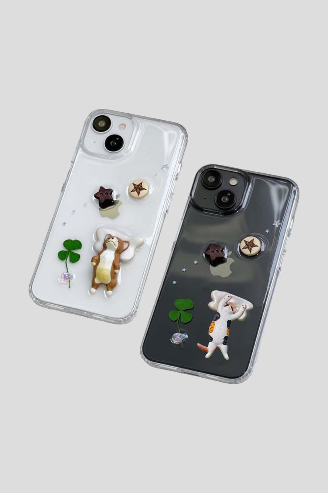 드리밍 펫 레진 케이스 폰케이스 고양이 강아지