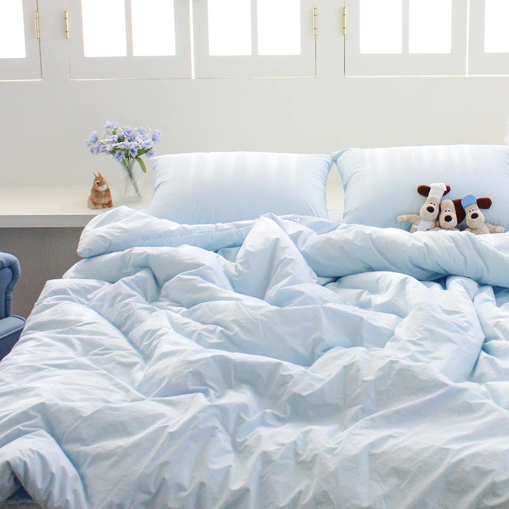 허쉬 60수 고밀도 바이오워싱 순면 옥수수솜 무봉제 차렵이불 6컬러 SS/Q