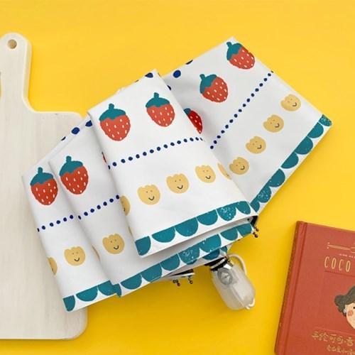 후르츠믹스 UV 자외선 차단 암막코팅 자동 우양산