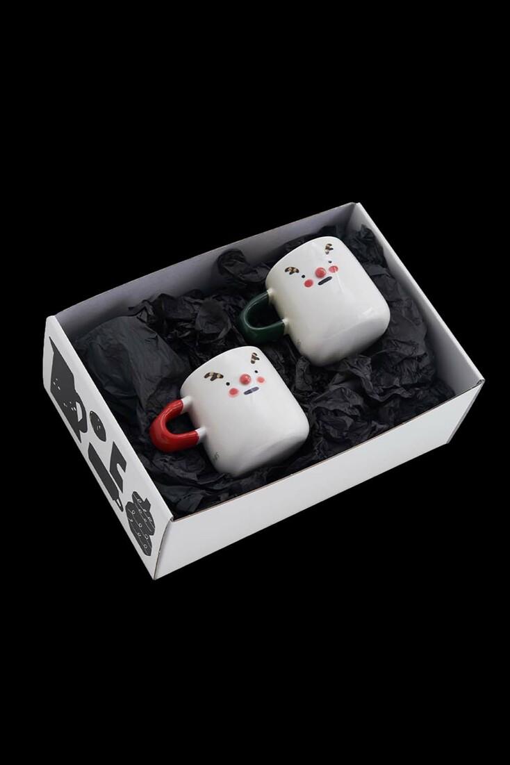 [Gift SET][스튜디오핸즈] 코몽이 루돌프 머그잔 (2개 세트)