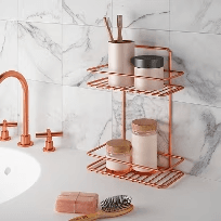 리플렉스 2단 선반랙 코퍼