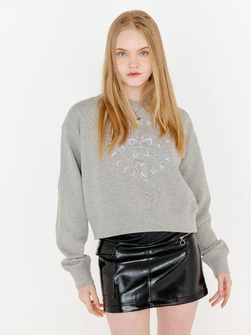 BUTTERFLY SWEATSHIRT_GREY