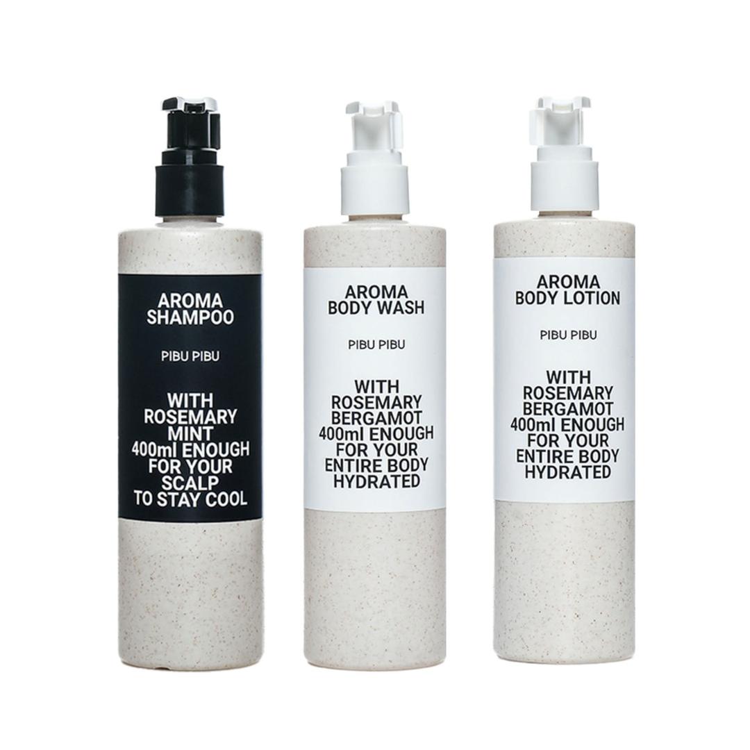 [예약주문] 샴푸+바디워시+바디로션 묶음세트