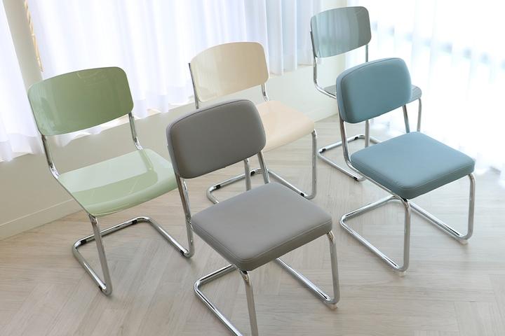 ABS세스카 미드센츄리 카페 플라스틱 인테리어 의자 3colors
