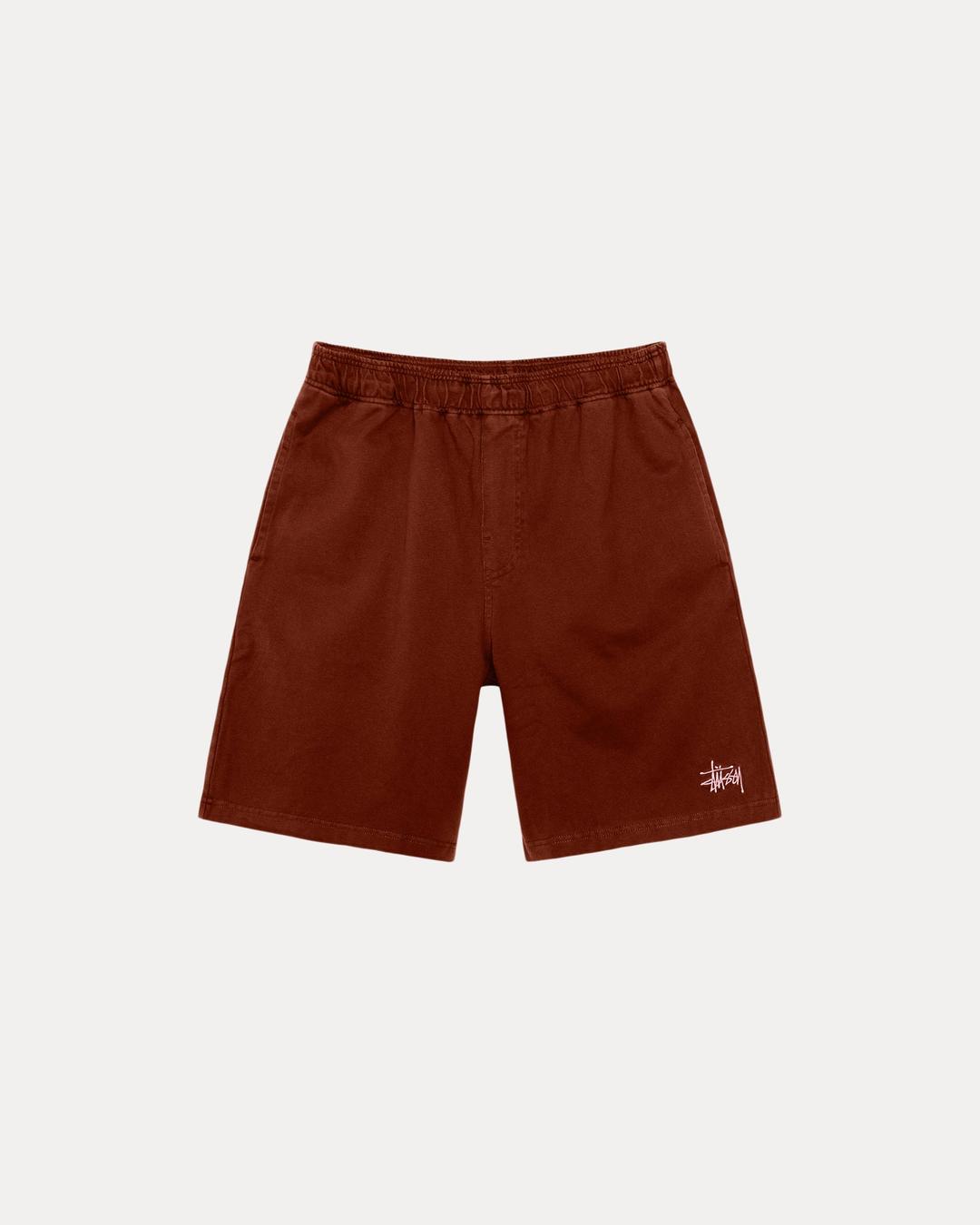 HEAVY JERSEY SHORT - Wine / S