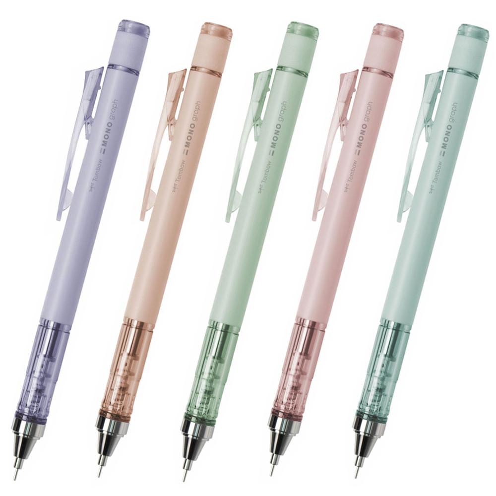 톰보우 모노그래프 샤프 0.5mm 0.3mm 미네랄컬러 시리즈 한정판