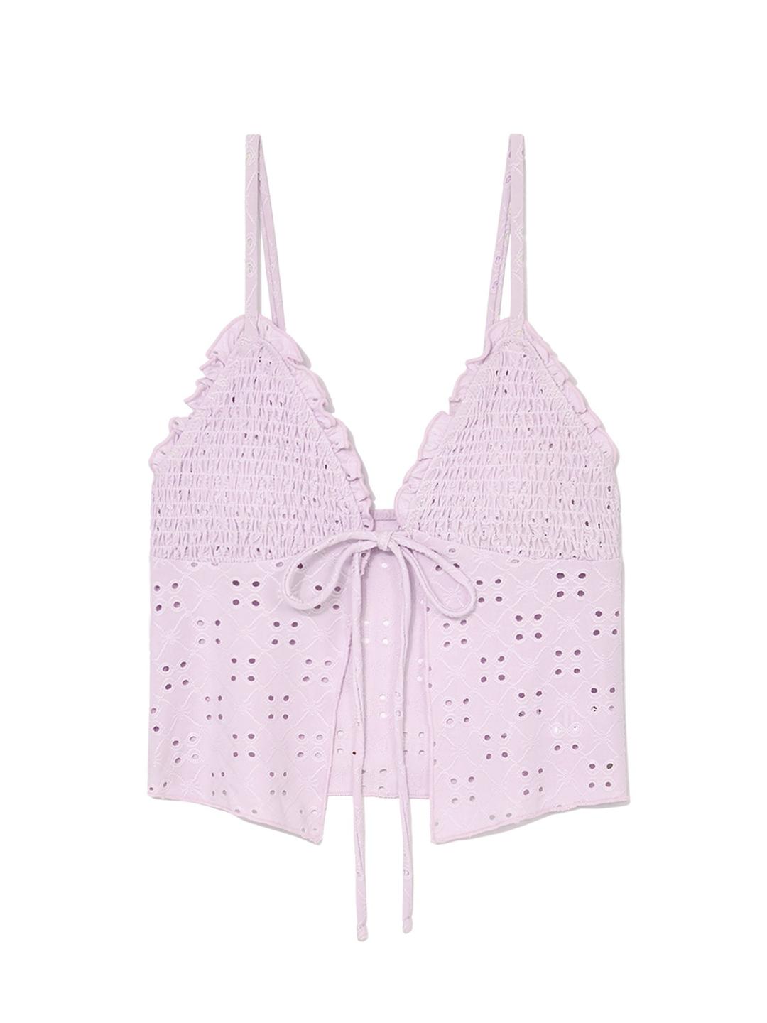 TANKINI SWIM TOP (PALE LILAC)