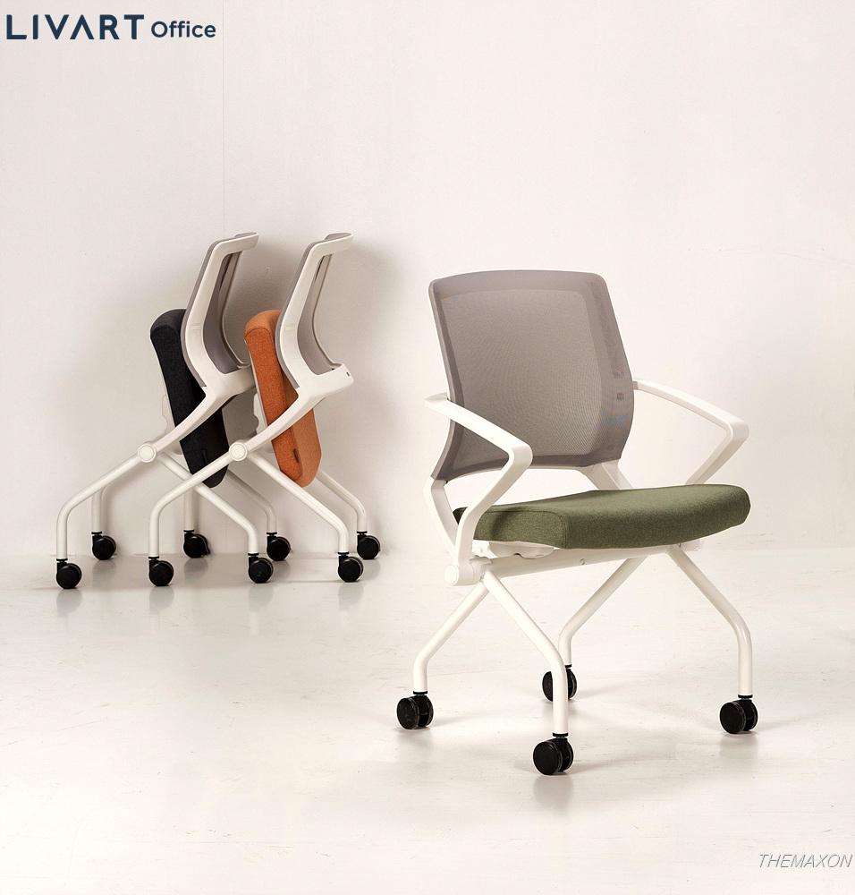 리바트오피스 M152G 다목적 회의용의자 폴딩 강의용