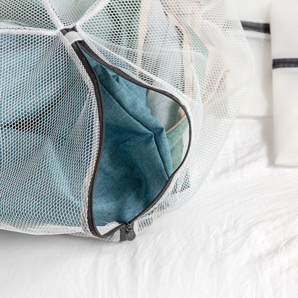 비스토어 원형 안심세탁망 빨래망 이불 세탁망