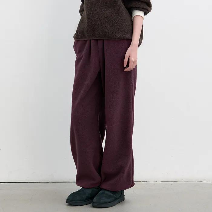 소프트 플리스 스웻팬츠 (그레이프)