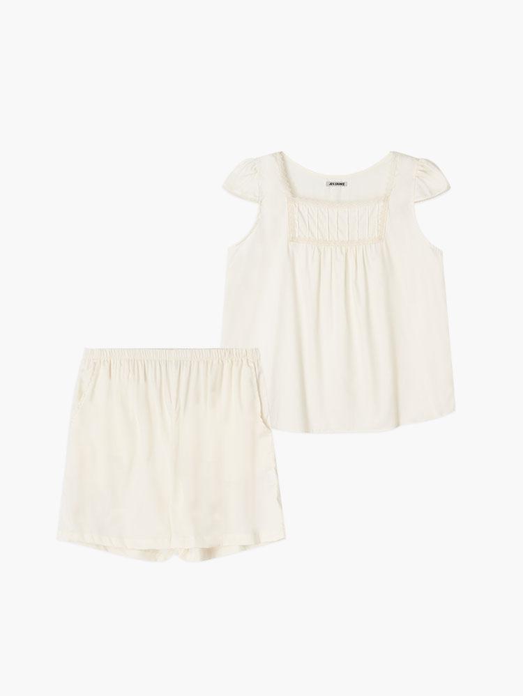 (w) Classic Cotton Sleeveless Two-piece 001