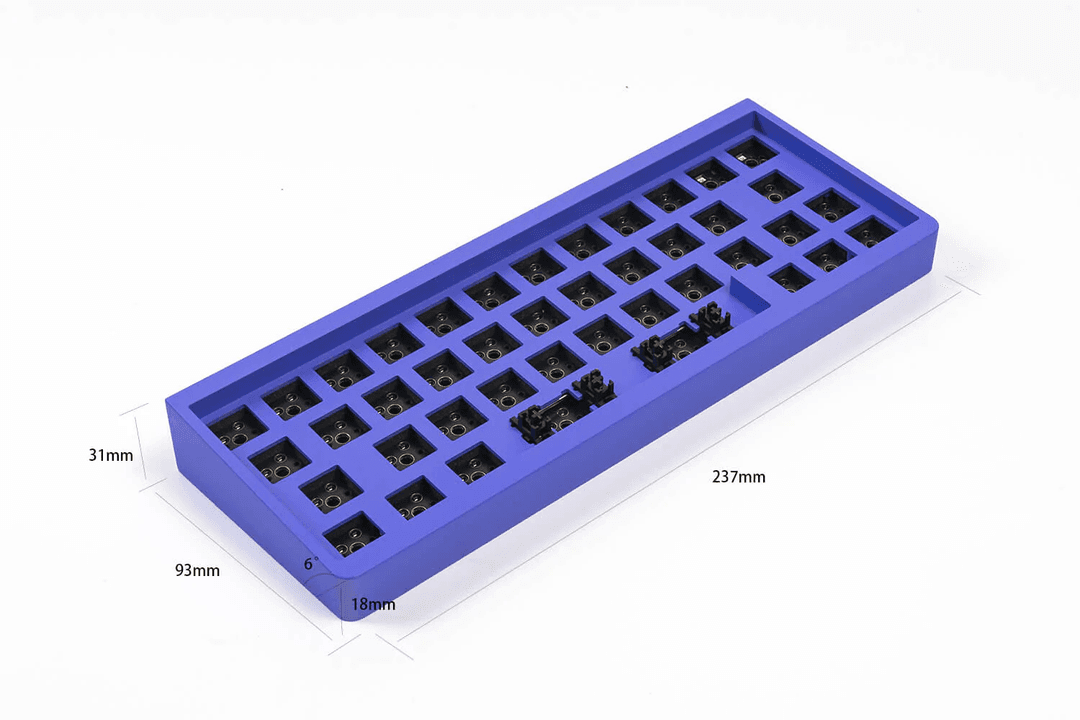 IDOBAO ID42 40% Abacus Hot Swap Mechanical Keyboard Kit - Indigo (Very Peri)