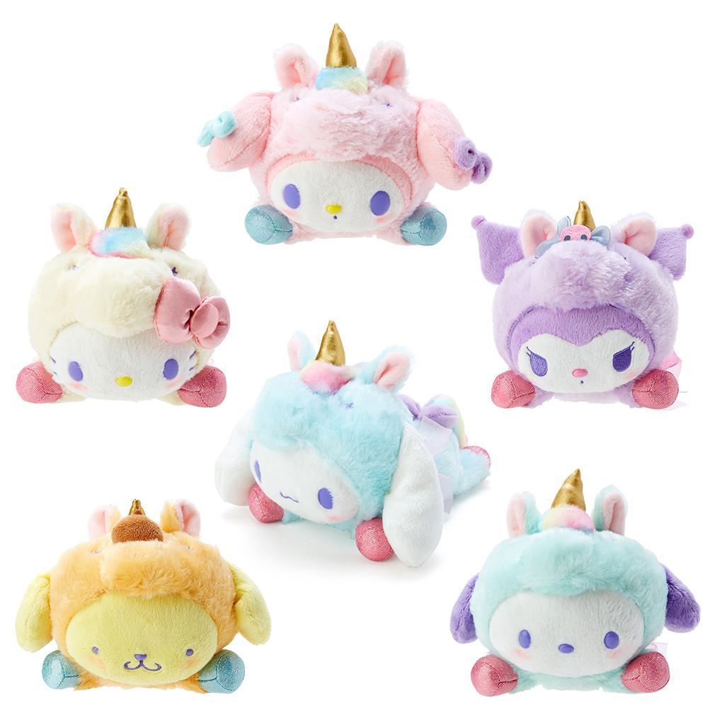 산리오 유니콘 파티 시리즈 인형 / 키티 마이멜로디 폼폼푸린 시나모롤 포챠코 쿠로미