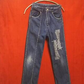 140 HYSTERICプリント リアル デニム ジーンズ ジーパン ヒスミニ