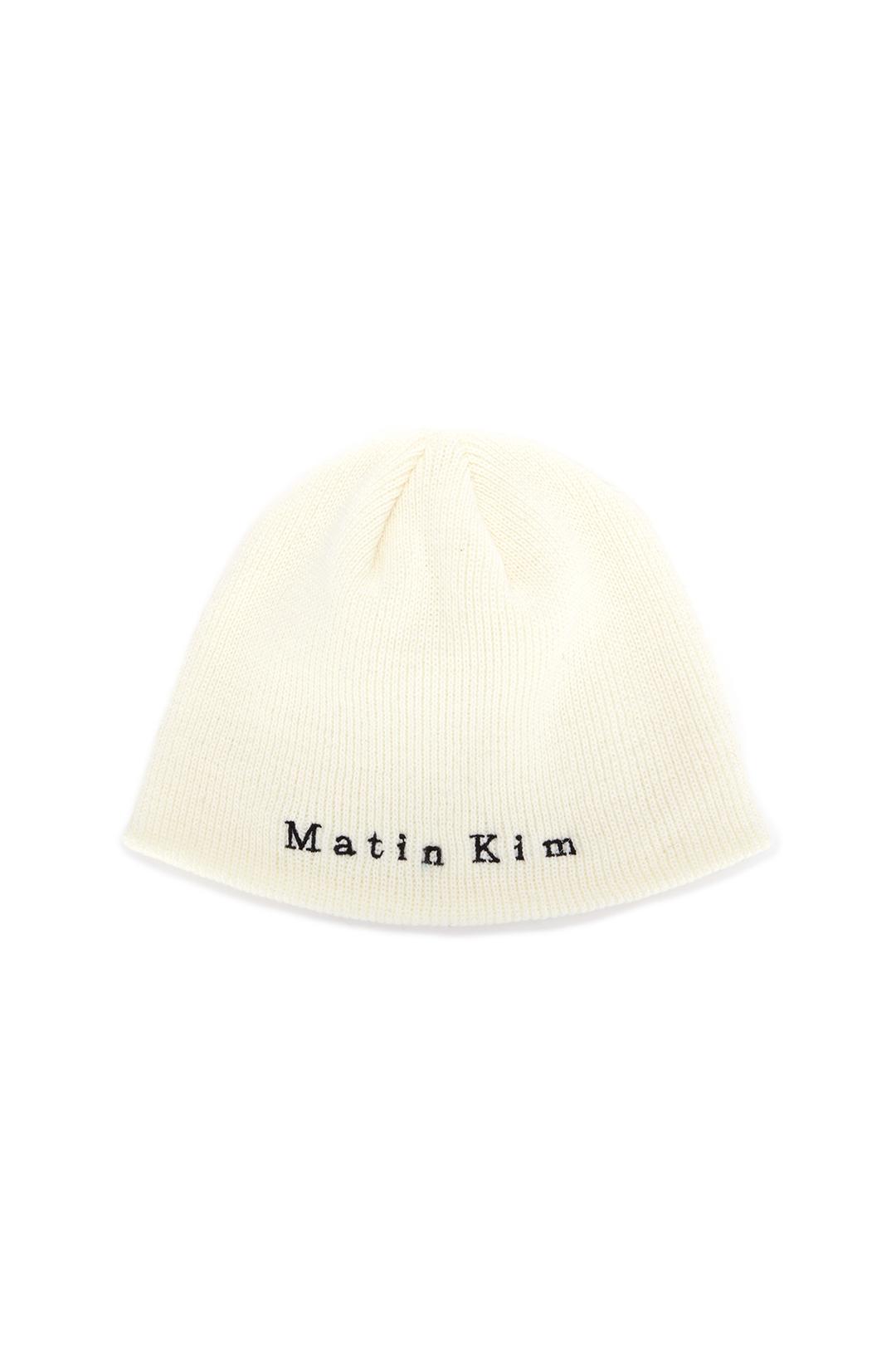 MATIN CLASSIC BEANIE IN WHITE